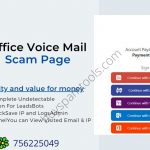 office mail scam page