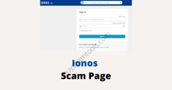 buy ionos-scam page